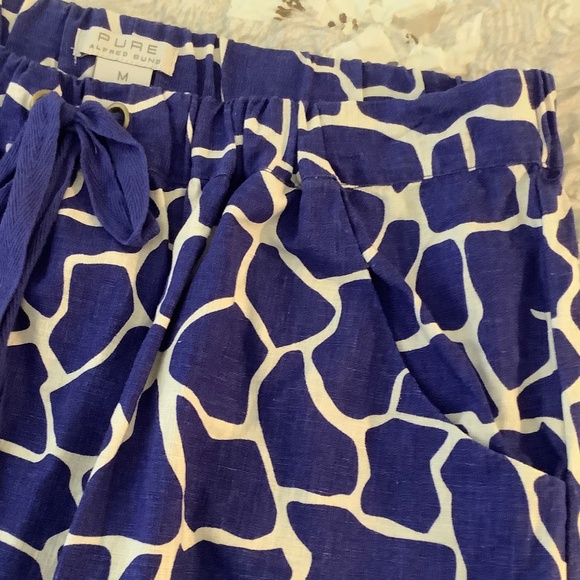Blue/white Alfred Sung Skirt M - Picture 3 of 7